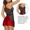 Women Sexy Nightdress Babydoll Dress Lingerie Nighty Erotic Sleepwear Sleeveless Ladies Satin Nightgown Plus Size Clothes