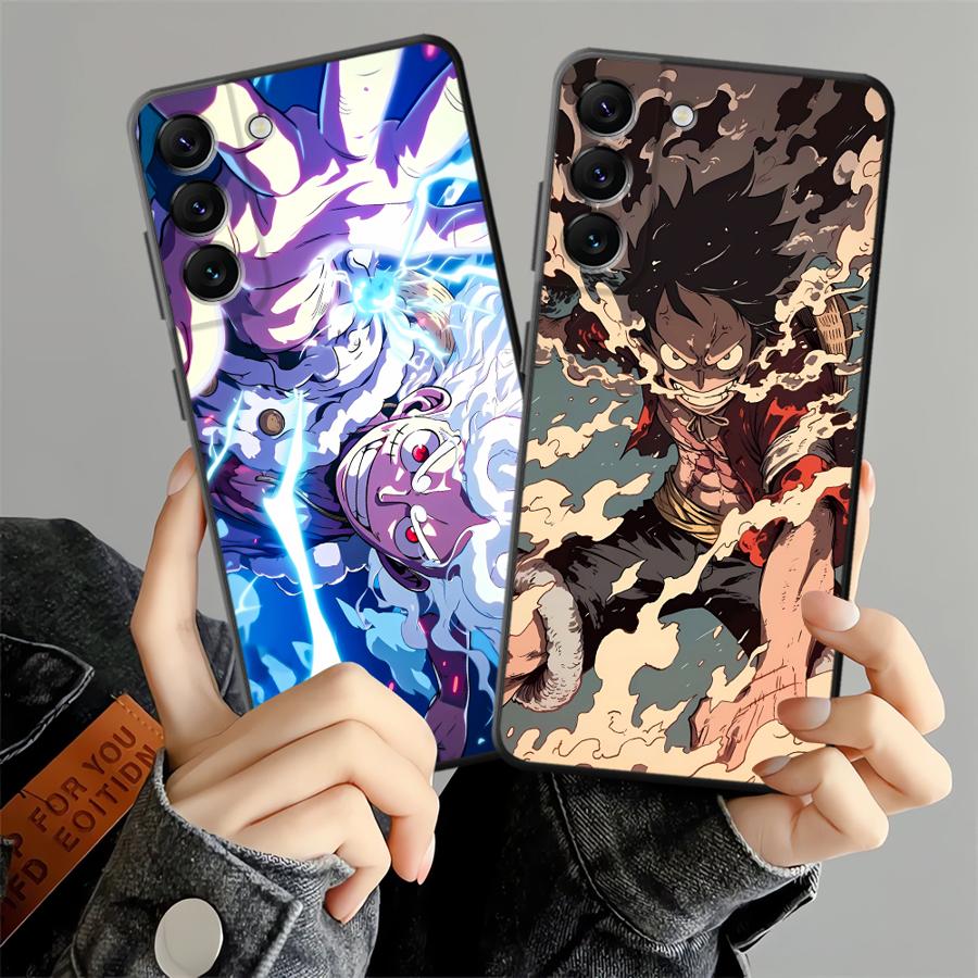 Крутой аниме чехол с Луффи для Samsung Galaxy A05 A01 A02 A50 A70 A03 Note 20 Ultra 9 10 A04 A07 A06 A30 A40 A10 A20