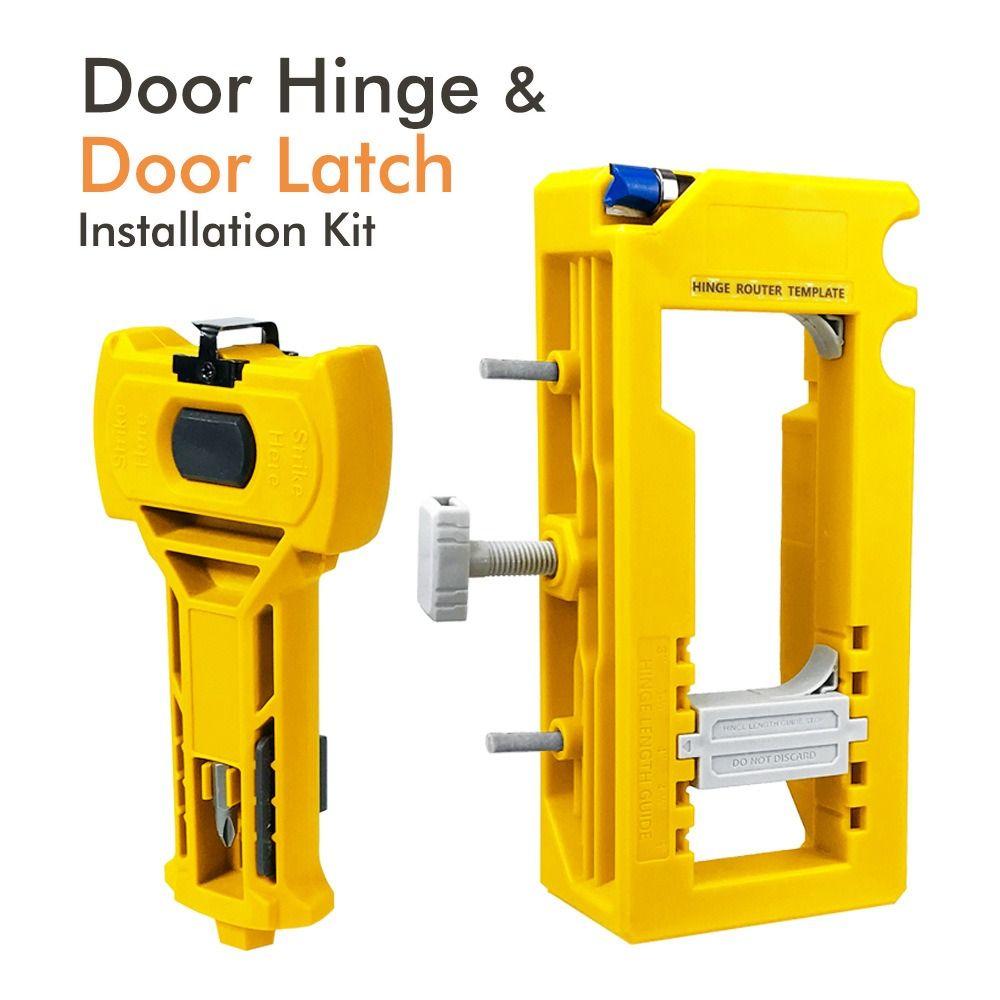 Accurate Scoring Door Mortise Tool Door Mount Door Installation Kit 1-3/8" or 1-3/4" Thick