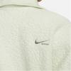 Nike Женская однотонная толстовка с полумолнией, светло-зеленая
