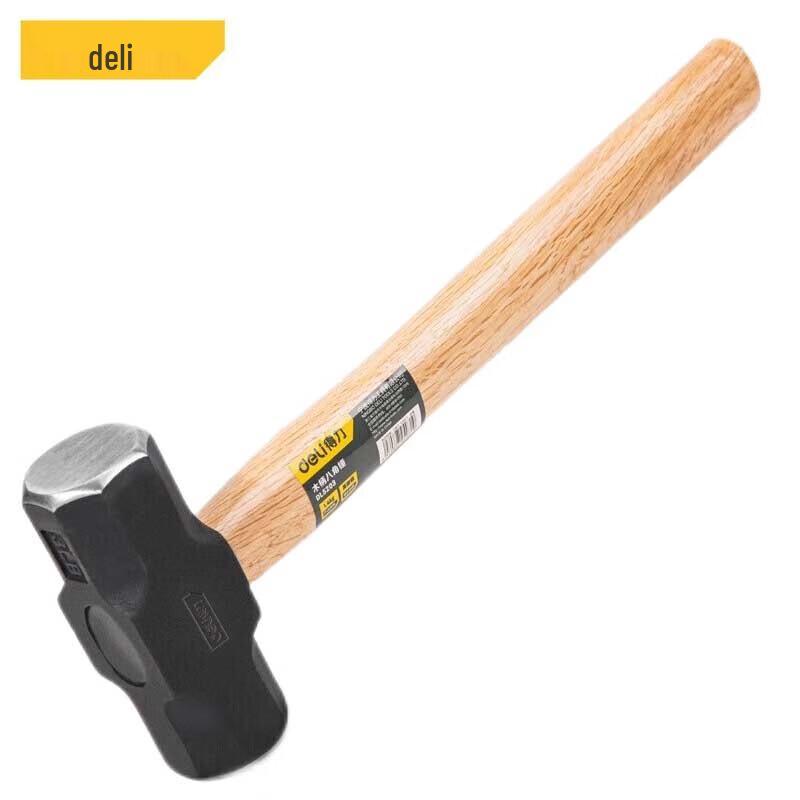 Deli 3lb Wood Handle Octagonal Hammer