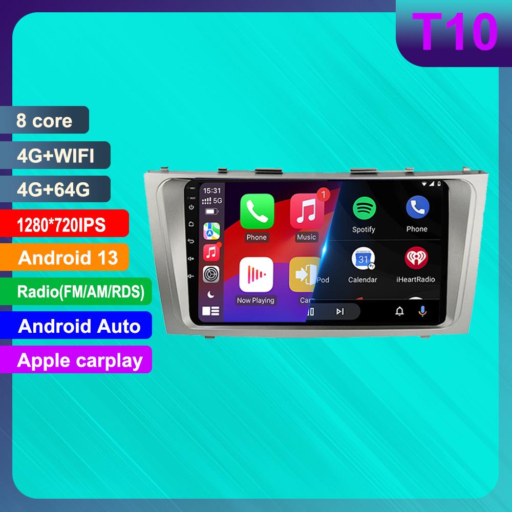 2006-2011 Toyota Camry GPS Android CarPlay Навигатор и Камера заднего вида