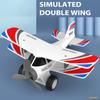 Dual-wing Plane 35CM Big Airplane Glider Infantil Light Inertial Aircraft Outdoor Launch Helicopter Gift Plane Toys for Kids
