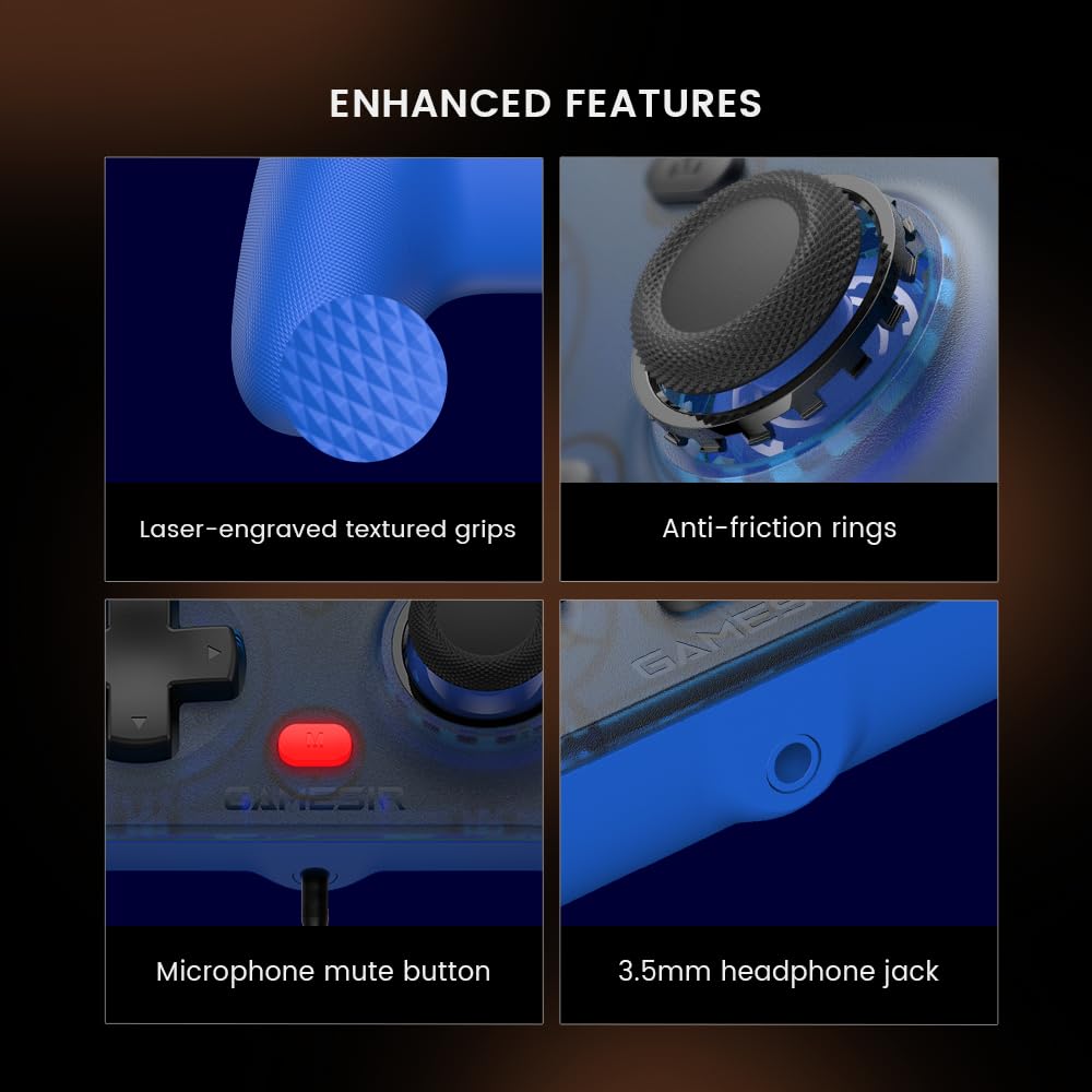 GameSir T7 Wired Game Controller Wired Gamepad for Xbox Series One/Xbox