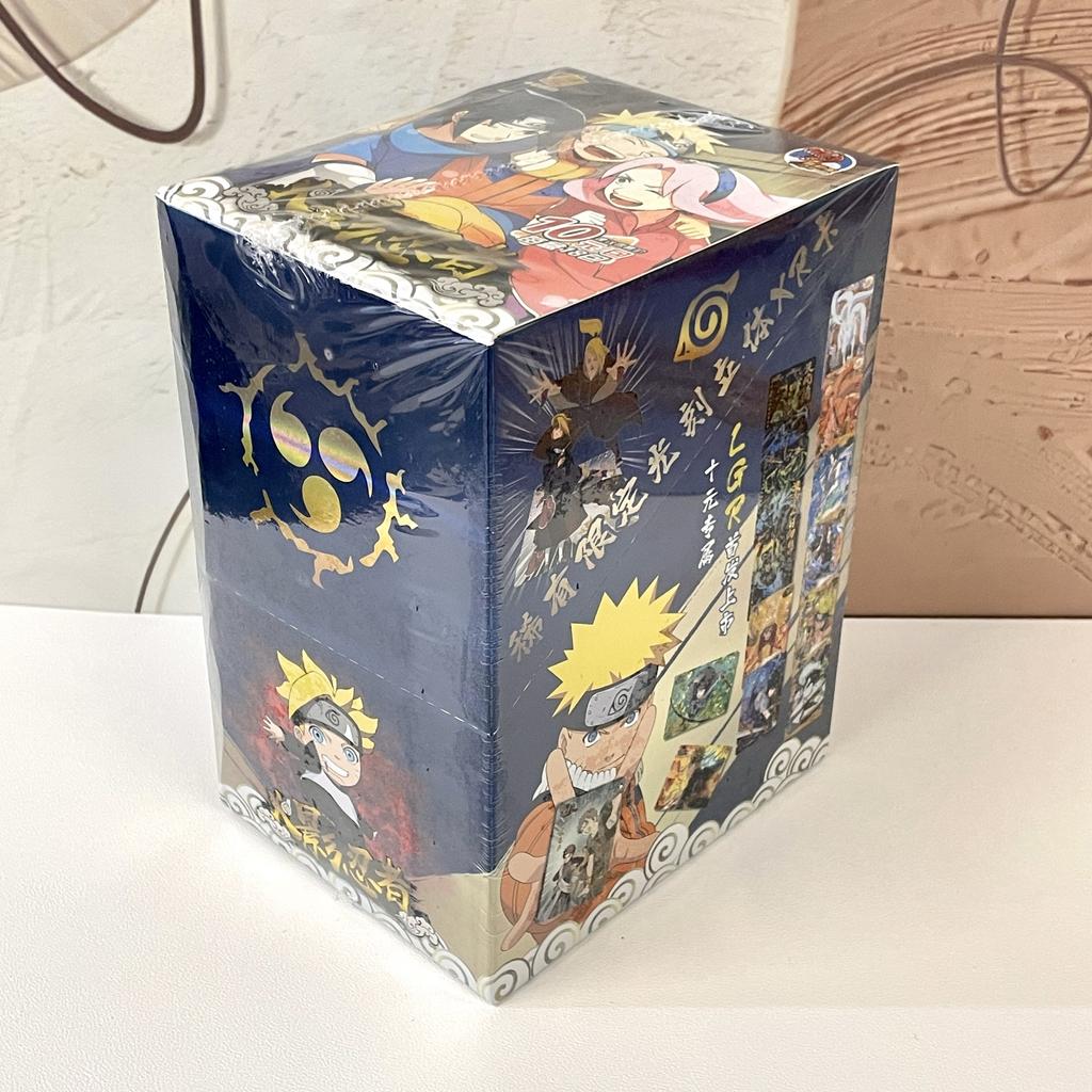 Naruto Complete Series Card Booster Box Will of Fire Uzumaki Anime Rare Collection Cards Children Toy Gifts