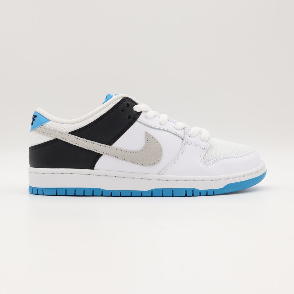 BQ6817-101 Nike SB Dunk Low Laser Blue White Black Gray