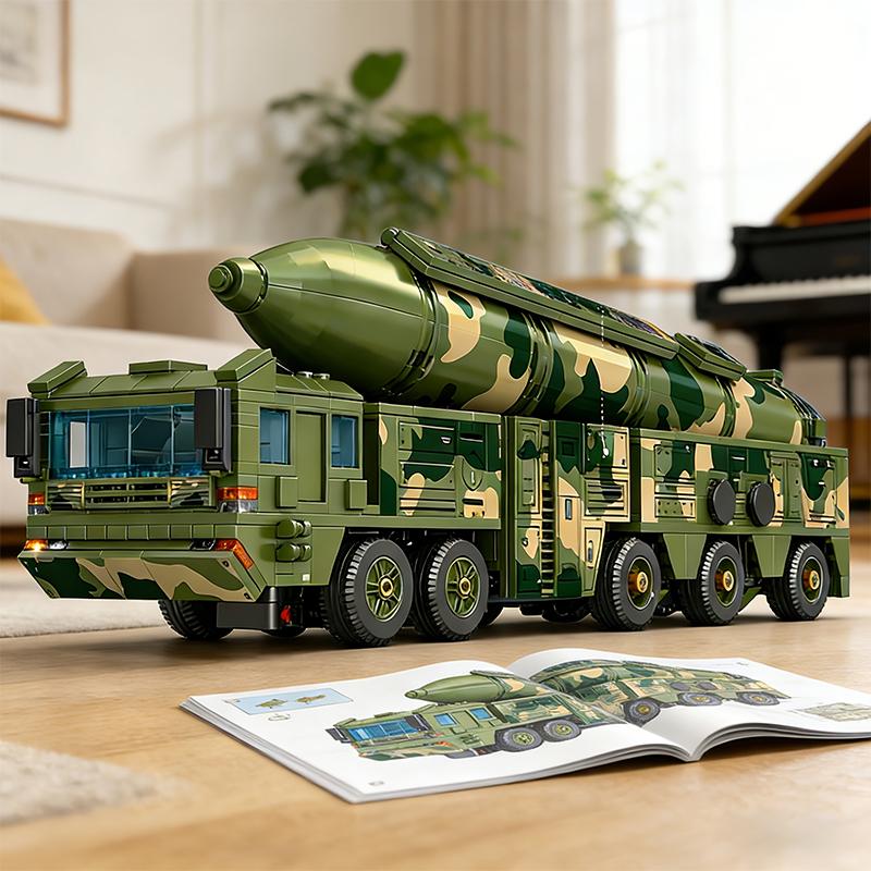 40СМ Гигантская пусковая установка ракетных блоков Игровой набор Строительные блоки Межконтинентальные ракетные блоки Игрушки для мальчиков и девочек Игровые наборы Детский праздничный подарок
