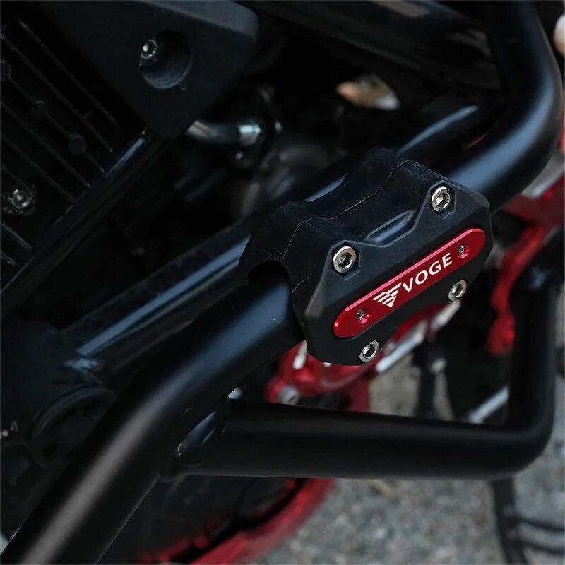 For Loncin Voge 200AC 300AC 300R 500DS 500R 650DS ER10 Motorcycle Accessories Engine Guard Bumper Protector Crash Bar Block