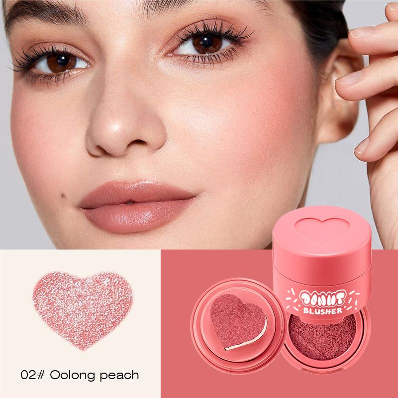 6 цветов Love Air Cushion, жидкие румяна для лица и губ, универсальные натуральные телесные матовые бархатные румяна для макияжа, подарок для женщин