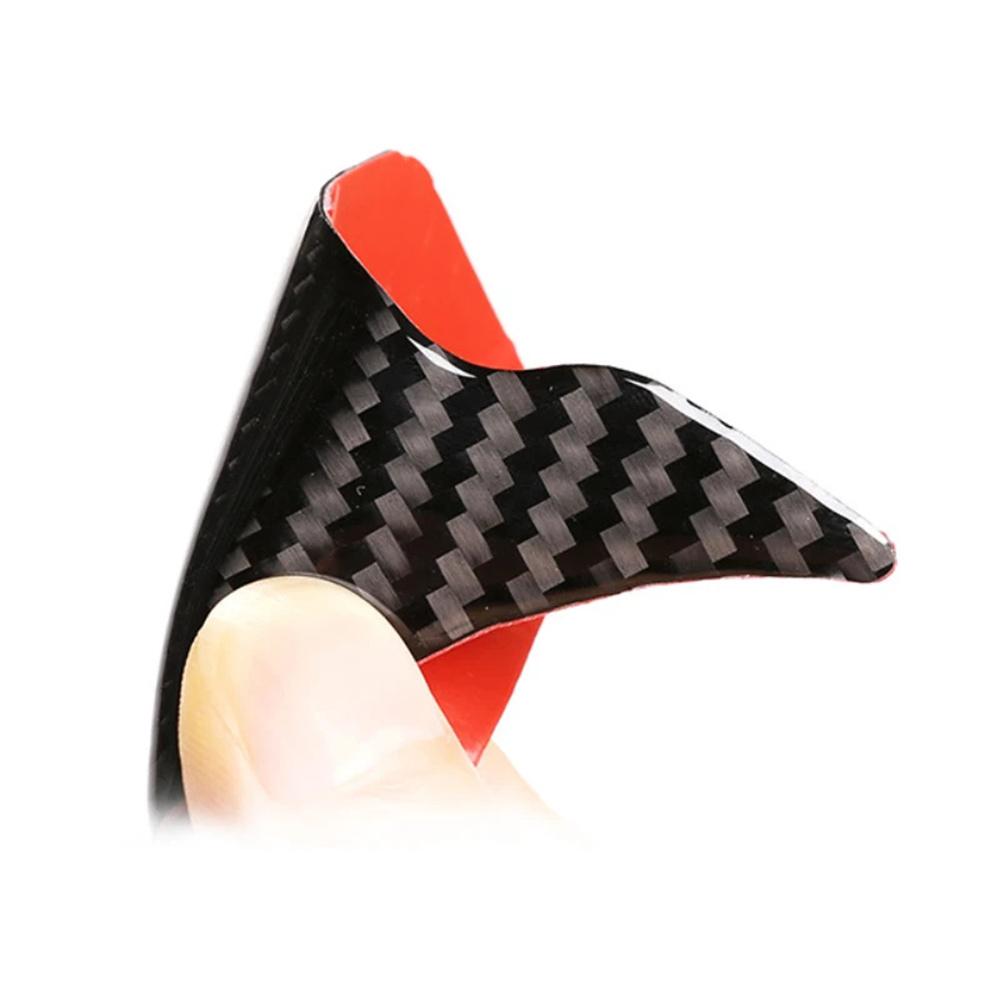 Car Real Carbon Fiber Steering Wheel Cover Trim For Honda Civic Sedan 2016-2021