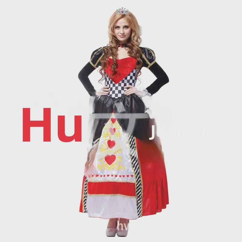 Adult Halloween Masquerade Costume: Queen Theme, Peach and Snow White Styles