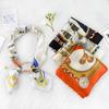 Women'S New Fashionable Atmosphere Simulation Silk Scarf Neck Protection Scarf Spring Summer Autumn Square Scarf
