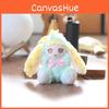 Cute Rabbit Plush Toy Keychain Stuffed Pp Cotton Bag Decor For Girls Gift