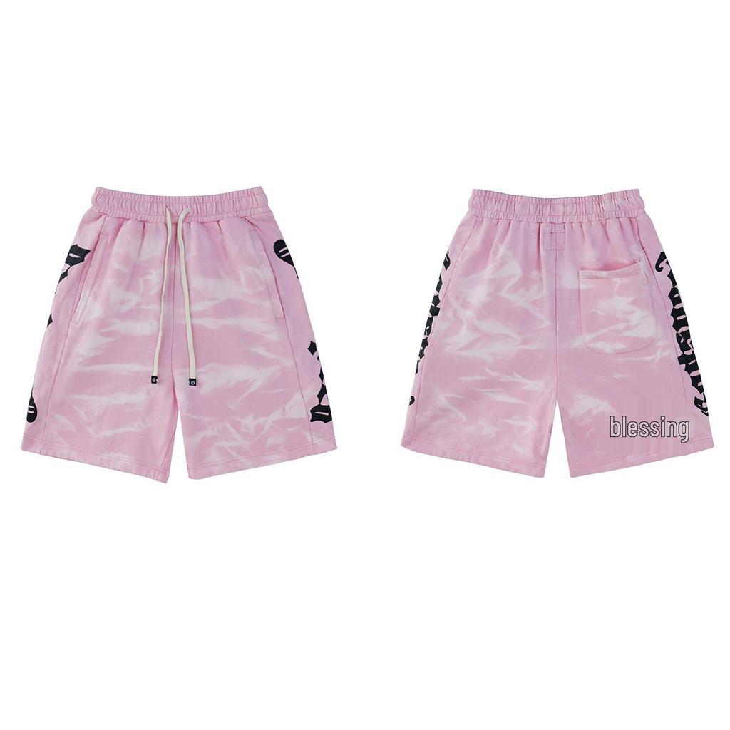 Ретро Американский Стиль Хип-Хоп Стирка Махровые Шорты