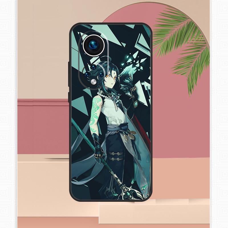 Чехол Genshin Impact Сяо для Honor Magic 7 Lite 5 6 8 Pro Honor 400 200 X9c X9b X9a X8b X8a X8c 50 70 90