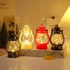 Retro LED Kerosene Lamp Candle Light - Handheld Holiday Decoration and Creative Atmosphere Ornament.