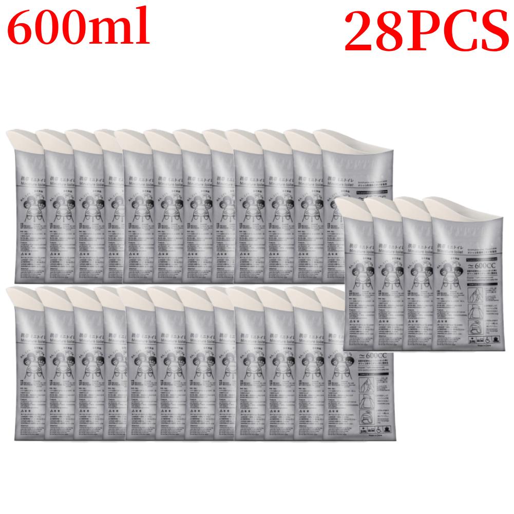 4-32 шт. Портативный аварийный пакет-писсуар для кемпинга на открытом воздухе, одноразовый дорожный пакет для рвоты, мобильный туалет для мужчин, женщин и детей