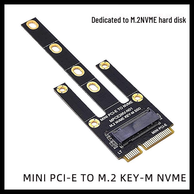 Mini PCIe To M.2 Key-M NVMe Adapter Card with WiFi Interface