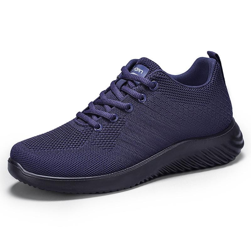 Shoes men's shoes new lightweight sports shoes fly-woven breathable non-smelly feet casual shoes men's shoes