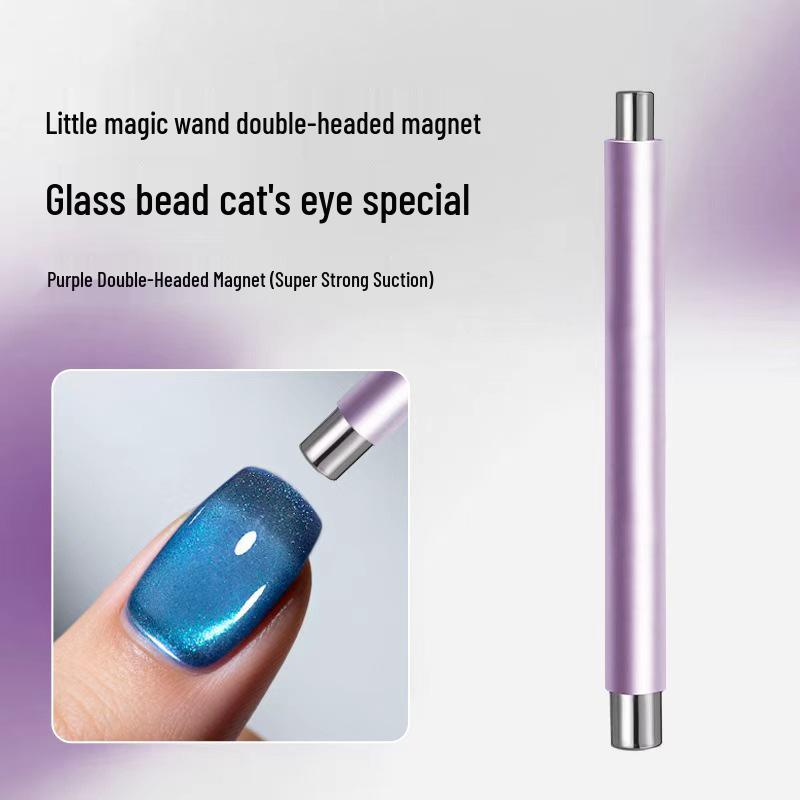 Magnetic Nail Art Crystal Stone Kit with Strong Rods: Round, Square, Cylindrical Neodymium Magnet