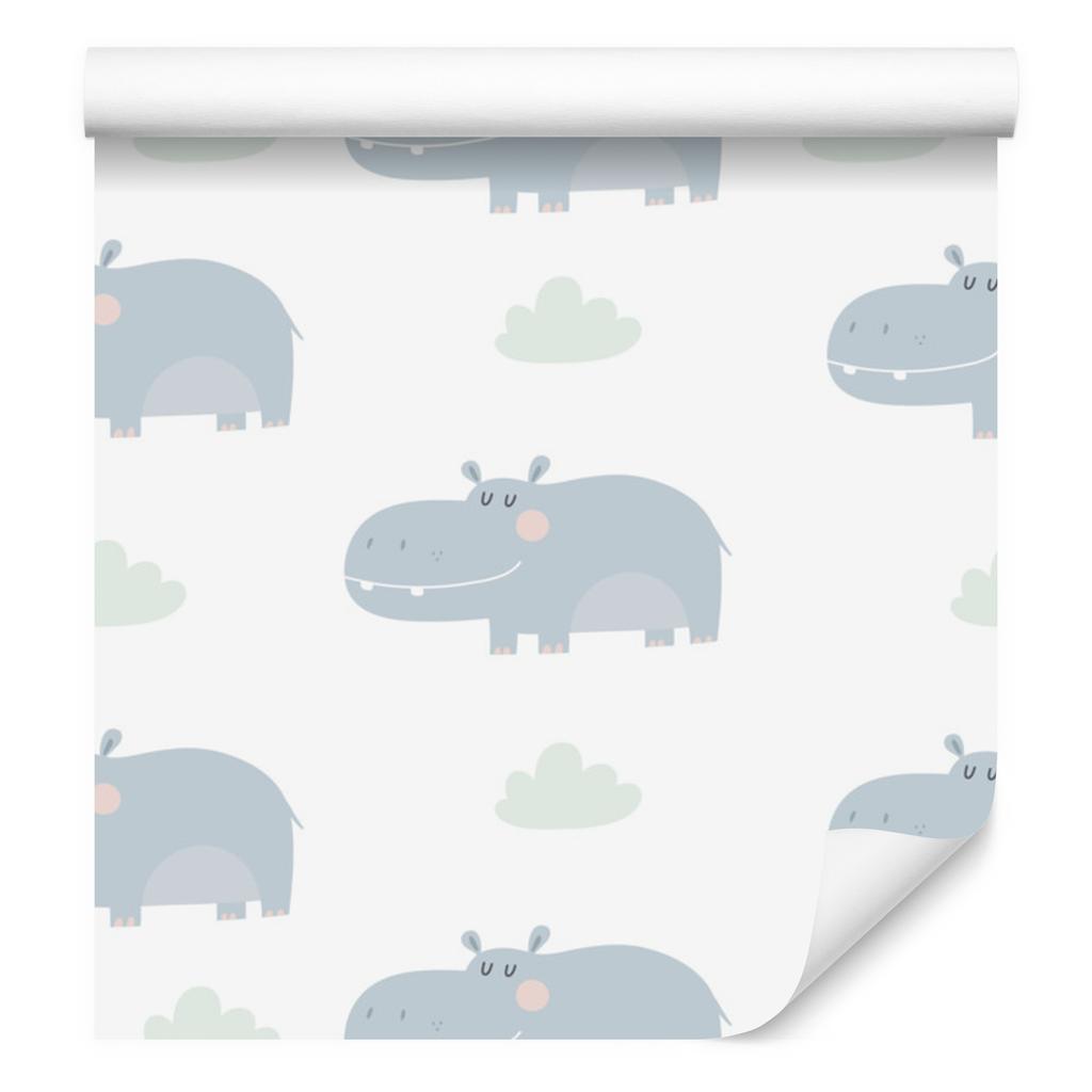 Colorful Animals Clouds Wallpaper for Living Room and Bedroom 50x1000