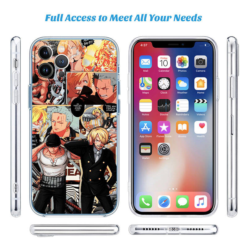 MH114 Мультяшный чехол One Piece для Motorola E7 G6 G7 G8 G9 Plus Power Play G10 G20 G04 E30 E40 E22 E20 E13 E15 G22 G23 G05 G75 G35 G55