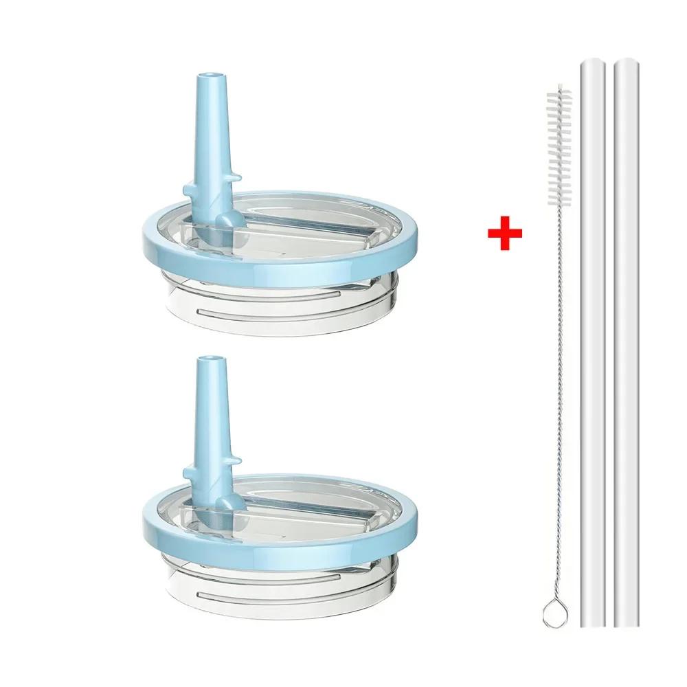 Крышка 40 унций для тамблера Stanley Flip Straw с защитой от протекания, сменная крышка для аксессуаров для стакана Stanley, крышка для соломинки