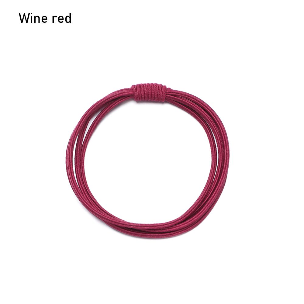 Random Color New Girl Hair Accessories 4 in 1 High Elastic Hair Ring Hair Tie Rope