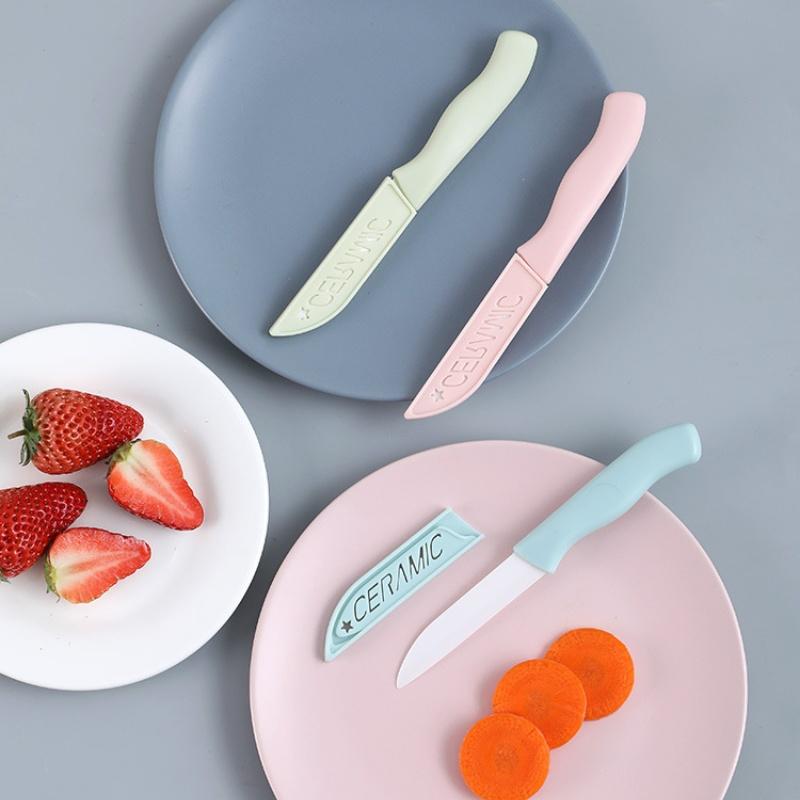 Portable Ceramic Fruit Vegetable Cutter Potato Meat Bread Knife Cutting Peeling Kitchen Tools Accessories