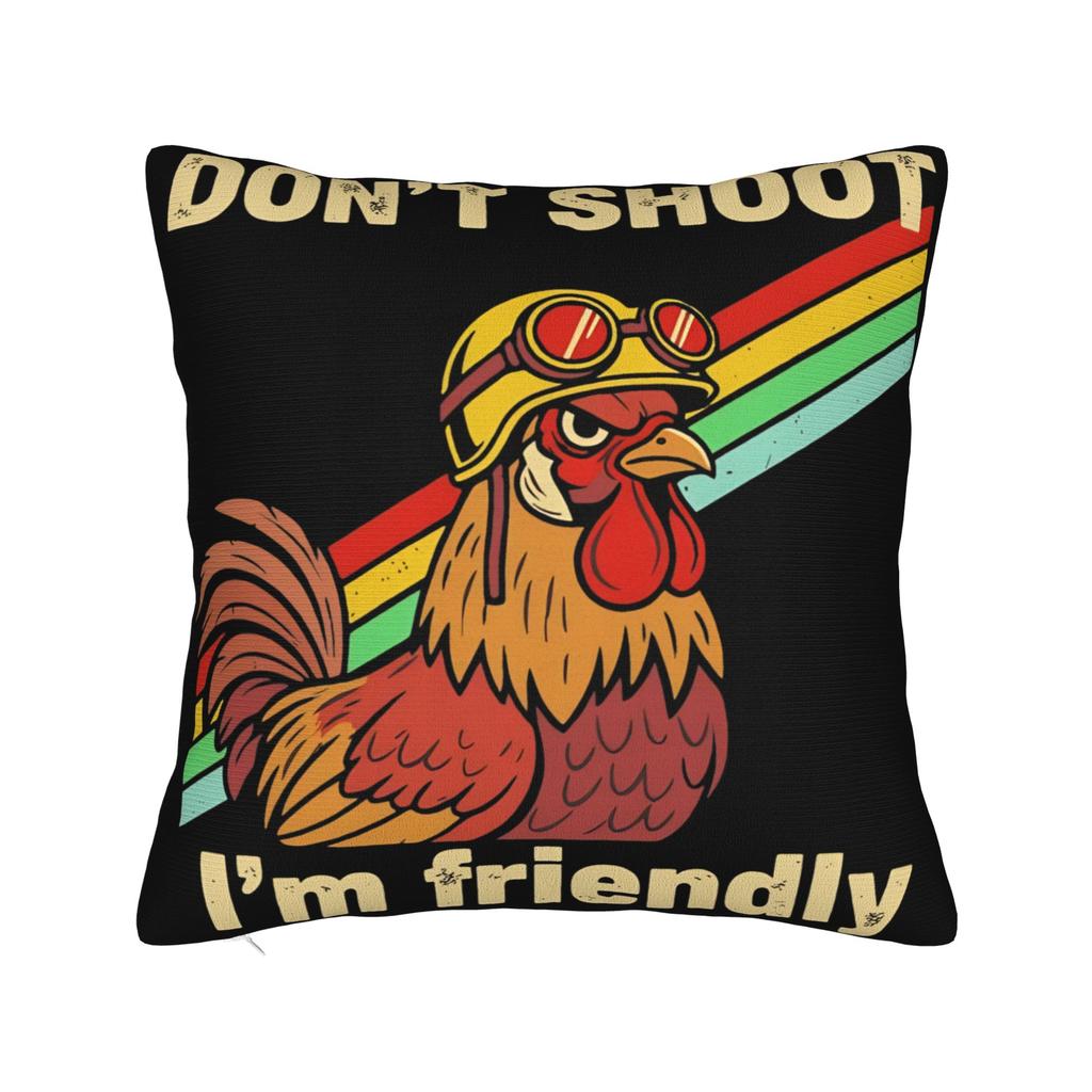 Bed Decor Don't Shoot I Need Apricots for My Chicken Arc Raiders Pillowcases Merch Pillow Covers Zipper Multi-Size