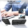 Слайдерная крышка камеры для Xiaomi Poco F8 Pro со подставкой, противоударный чехол для телефона
