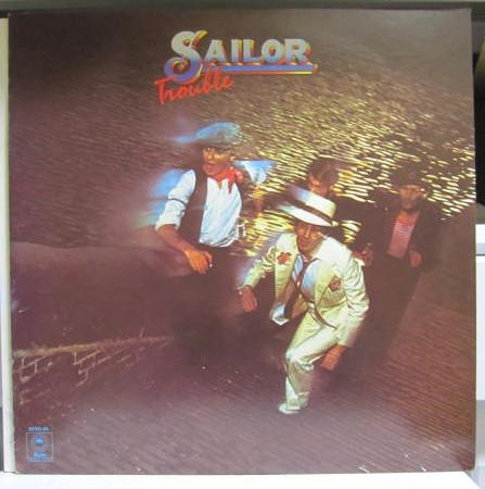 Виниловая пластинка SAILOR Trouble ECPO89 EPIC 1975 Япония Рок Б/у