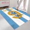 Haaland player Carpet Rug for Living Room Bedroom Home Sofa Decoration,Kids play Nonslip Floor Mat
