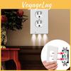 Night Plug Light Inductive Switch Modern Minimalist Design Bedroom Decor Supplie