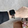 Slim Leather Strap For Apple Watch Band 44mm 40mm 41mm 49mm 42 45 Mm Wrist Women Bracelet iWatch Serie 9 8 7 6 5 4 3 SE Ultra 2