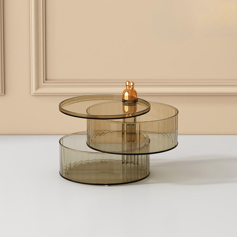 Rotatable Candy Box, Nut Snack Storage Box for Home Living Room, Table Top Jewelry Rotating Storage Box, 2/3/4 Layers Sundries Storage Box