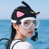 Neoprene Diving Headband Wetsuit Hood Cat Ears Swimming Headband Fashion Outdoor Diving Hat  Diving
