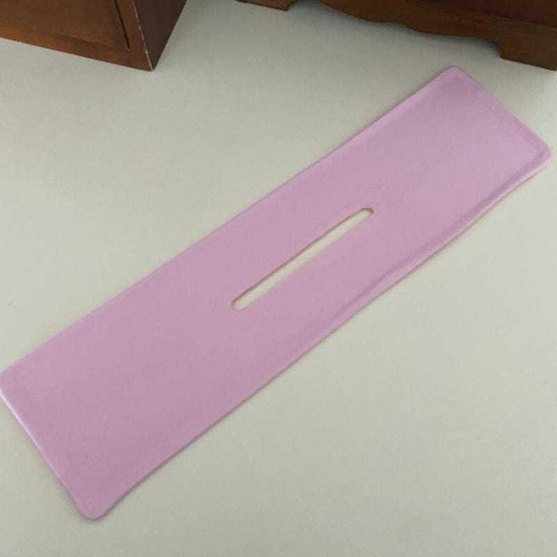 Заколка-повязка для создания пучка с узором в горошек