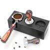 Detachable Colorful Wooden Handle Coffee Tamper Thread/Flat Bottom Coffee Distributor  Cafe