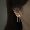 Elegant Star & Moon Tassel Earrings for Women - Versatile and Stylish Jewelry.