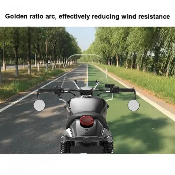 For BENDA BD300 Protection Windproof Windscreen Windshield Front Screen Accessories Motorcycle Increased Windshield