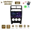 For Lada Priora I 2013-2018 2 Din Car Radio Multimedia Video Player Android GPS Navigation Audio Carplay 2+32GB