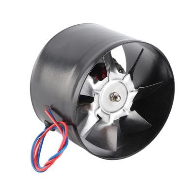 Канальный вентилятор металлический высокоскоростной тихий круглый вытяжной вентилятор для кухни подвала