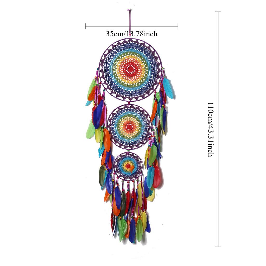 Large Dream Catchers for Girls Room Decor Boho Dream Catcher Wall Decor Wall Hanging Ornament for Living Room Dorm Decor Hippie Gifts