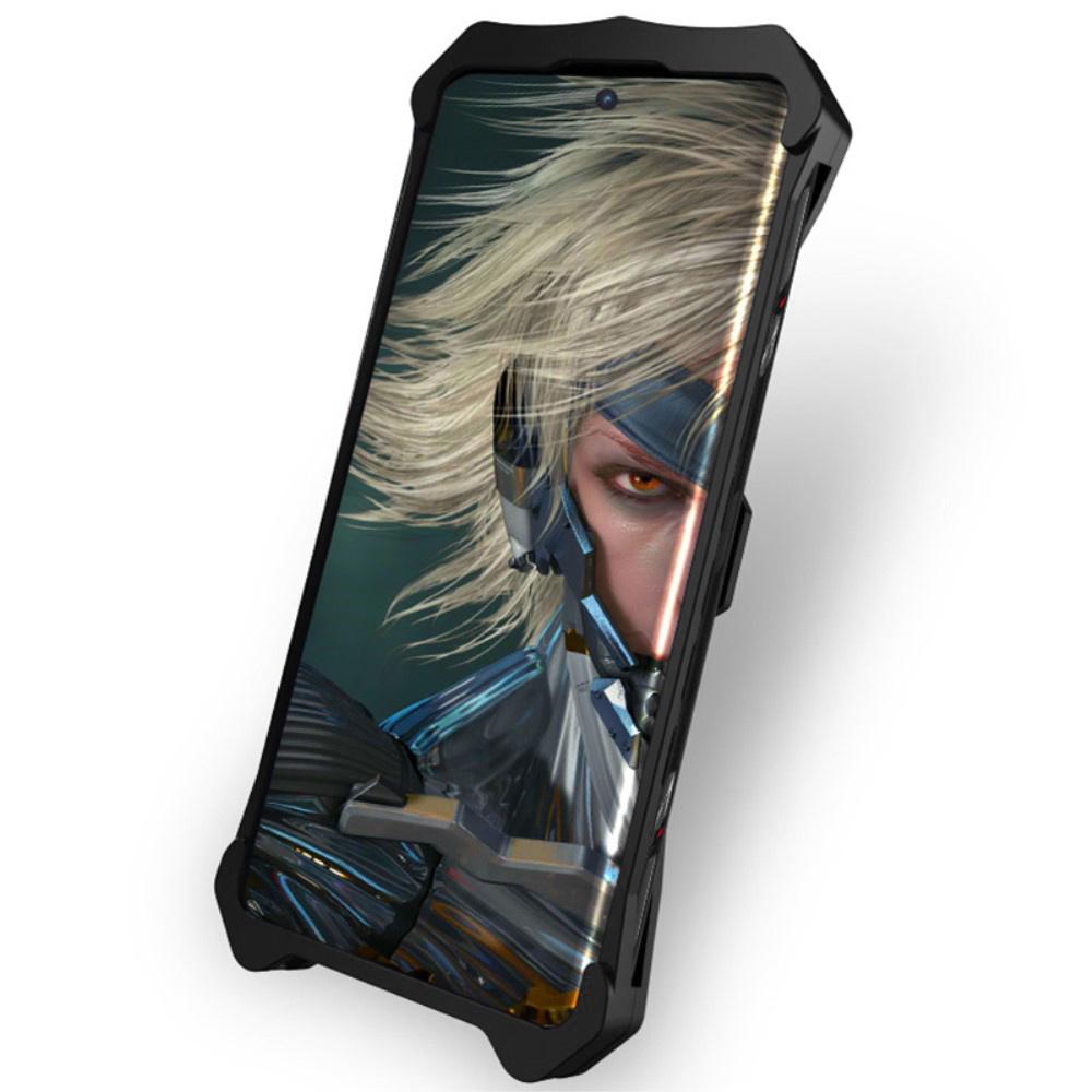 Motorola Edge 50 Pro 5G Armor Case, Aluminum Alloy, Black