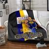 Golden State Curry Customize Text Blanket Throw Personalized Blanket Soft & Cozy Throw For Bedding Home Decor Nap Office Chair All-Season Use