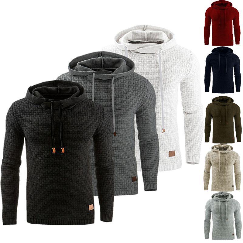 Men's Soft Hooded Pullover Jacket In Fashionable Colors For Stylish Comfort