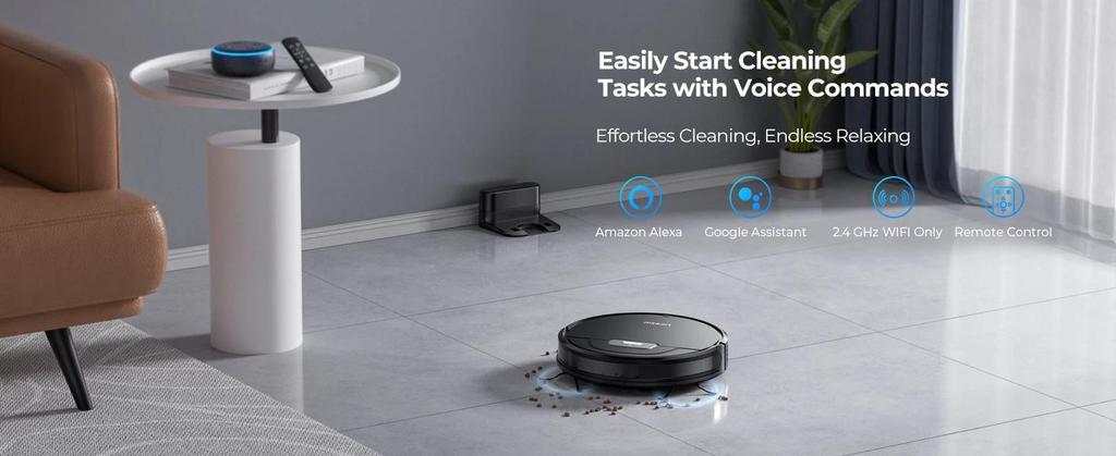New Laresar Evol 3 intelligent Robot Vacuum 4500Pa Suction Sweeping Robots Multifunctional Intelligent Sweeping Robot with Auto Carpet Boost