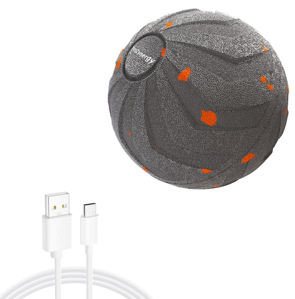 Popular Interactive Dog Toy Ball with Random Movement Bouncing & Rotating Functions Rechargeable Made of TPU Material