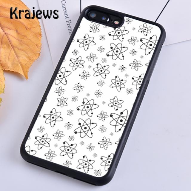 Atom Chemistry Science For iPhone 17 Air 16 Phone Case Cover 15 14 plus 12 13 pro max coque Fundas